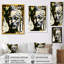 Impression sur toile «Transcendant Femelle Potrait IV - Modern Woman»-1210783177-1210783181