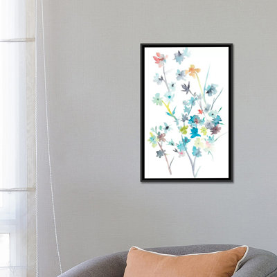 « spring soiree i », reproduction de peinture à l’aquarelle sur toile tendue