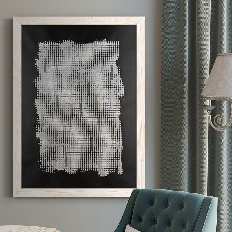 " Bits & Bytes II ", White, 37.5" H x 27.5" W x 1" D