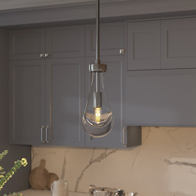 Luminaire suspendu en forme de goutte à 1 lumière Ginsburg
