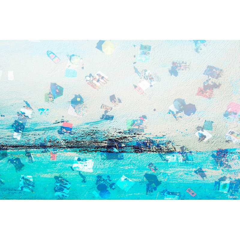 «Sunbather» par Parvez Taj, reproduction d'art sur toile tendue, H 40 po x l 60 po