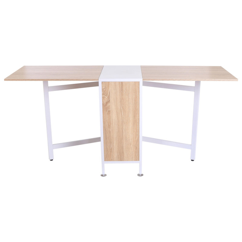 Rezac Extendable Metal Base Dining Table