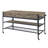 Parmenter Industrial 3-Drawer Rectangular Kitchen Island-20152535