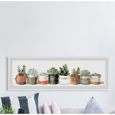 Awesome Cacti - Single Picture Frame Painting