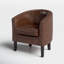Fauteuil demi-tonneau de 26,77 po Munson-336023566