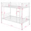 Lit superposé simple Amilyn Kids-146734262