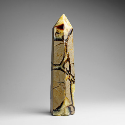 Genuine Polished Septarian Point From Madagascar (1.7 Lbs)