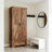 Farmhouse Pantry Cabinet with Adjustable Shelves and Barn Doors for Flexible Kitchen Storage Solutions.