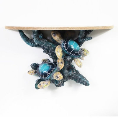 Étagère murale tortue de mer