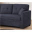 Canapé-lit modulaire, bleu foncé