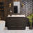 Rumalda 48'' Single Bathroom Vanity with Carrara Marble Top-552676405