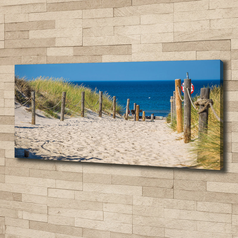 Coastal Dunes - Wrapped Canvas Print