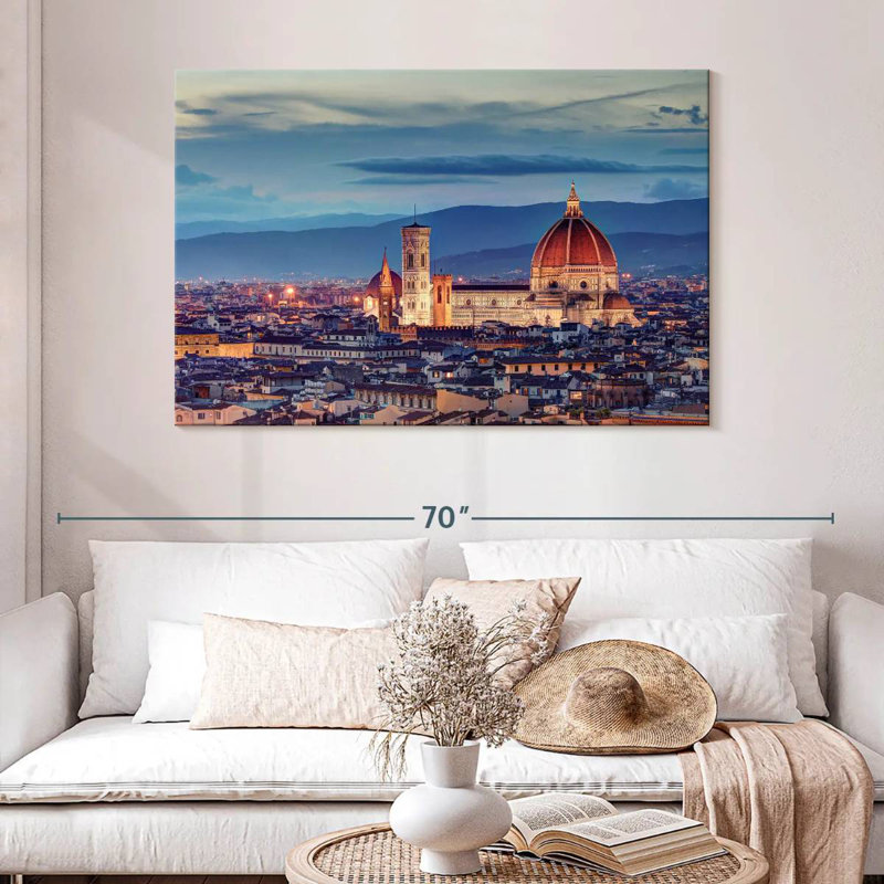 Ravi Dusky Florence Cathedral, 32" H x 48" W