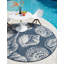 Tapis contemporain bleu marine et ivoire Avelynn-1747950658