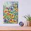 "Image Perfect Pansies" par Annelein Beukenkamp, art mural en verre acrylique-1447497905