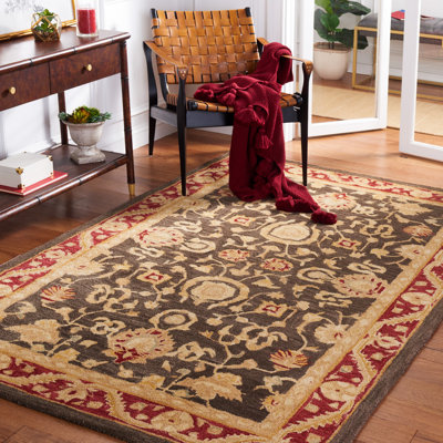 Tapis oriental en laine touffeté à la main Tingley