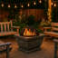 Willam Square Stone Fire Pit