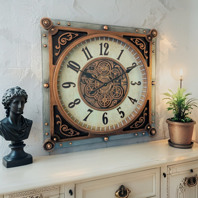 Metal Wall Clock