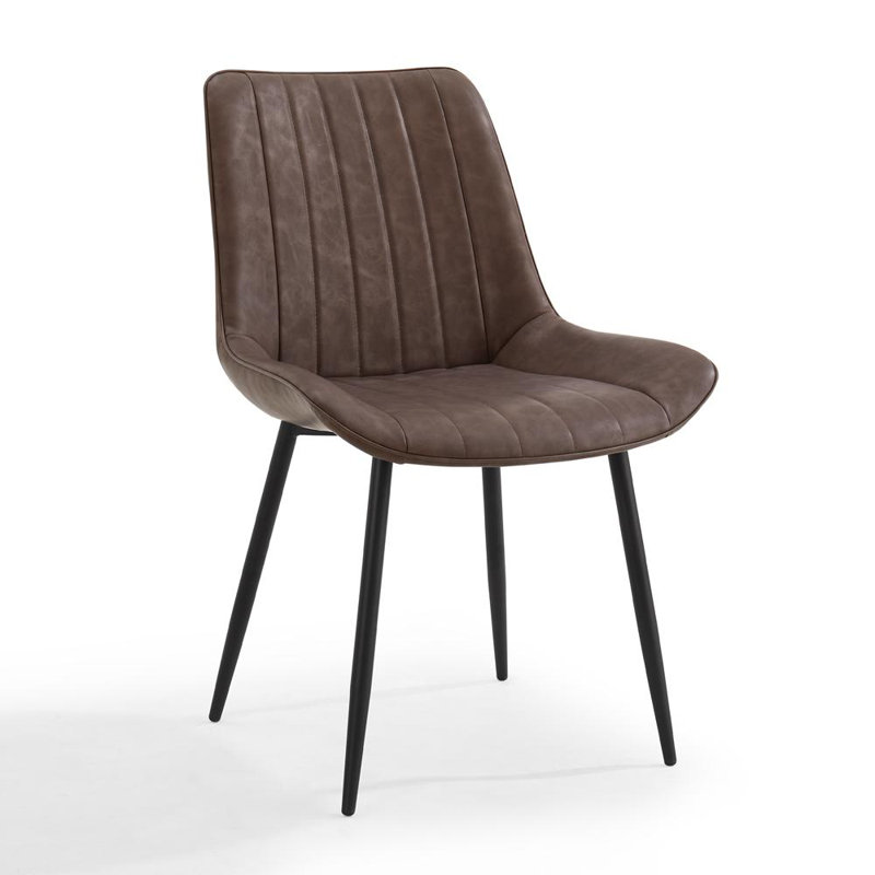 Olivier Dining Chair Set of 2 Chairs, Dark