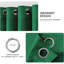 Aspire Homeware 100% Velvet Eyelet Room Darkening Curtains Pair for Soft and Elegant Window Look-1347672652-1347672694