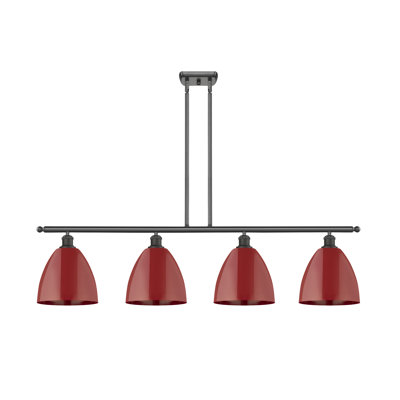 Plymouth Dome 4 - Light Dimmable Chandelier