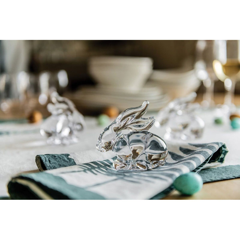 Handmade Glass Rabbit Figurine