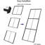 Sliding Glass Barn Door without Installation Hardware Kit, Tempered Glass-98373501-87315756