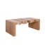 Table de centre rectangulaire de 48,2 po pour le salon - Cette élégante table basse rectangulaire allie charme rustique et design moderne, parfaite pour la maison de campagne, industrielle et minimaliste.