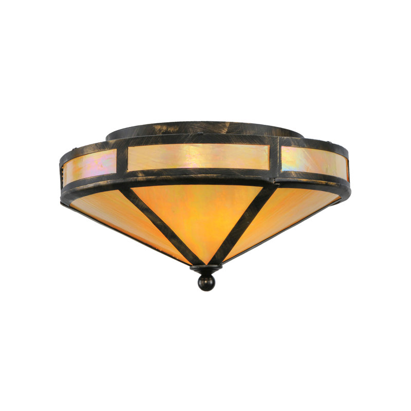 Rustic Lodge 2 - Light Flush Mount