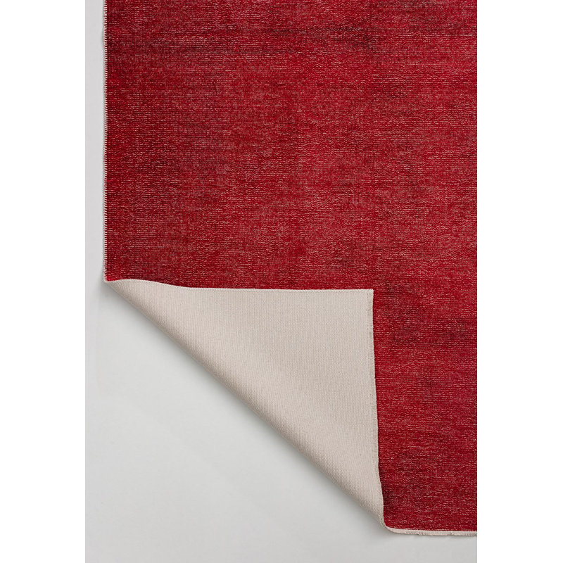 Rapture Area Rug in Red, Rectangle 7'10" x 9'10"