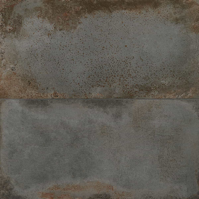 Angela Harris Flatiron 12X24 Semi-Polished Porcelain Tile, Graphite