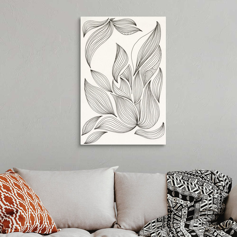 Art mural sur toile Giddy II, Toile tendue, H 36 po x l 24 po