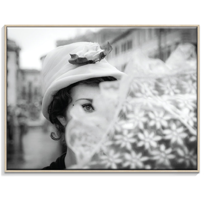Photographers Lane - Print on Canvas, Timber, 76cm H x 102cm W 