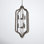 6 - Light Metal Geometric Chandelier