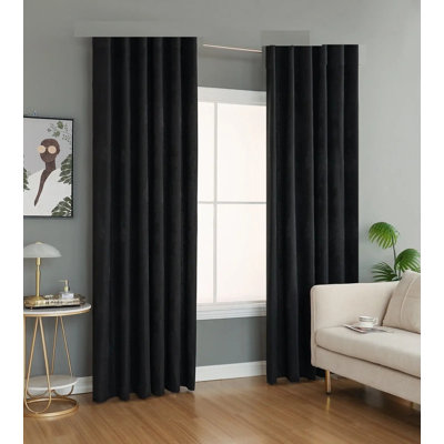 Semi Sheer Curtain Panel Pair