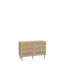6 Drawer Horizontal Double Dresser