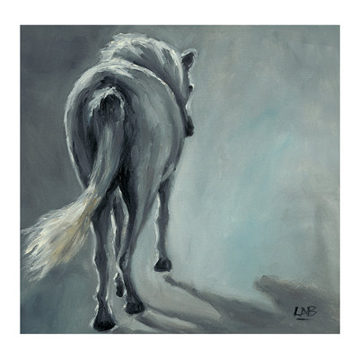 Misty by Louise Brown - Painting