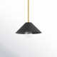 Delvina Single Light Metal Dimmable Pendant