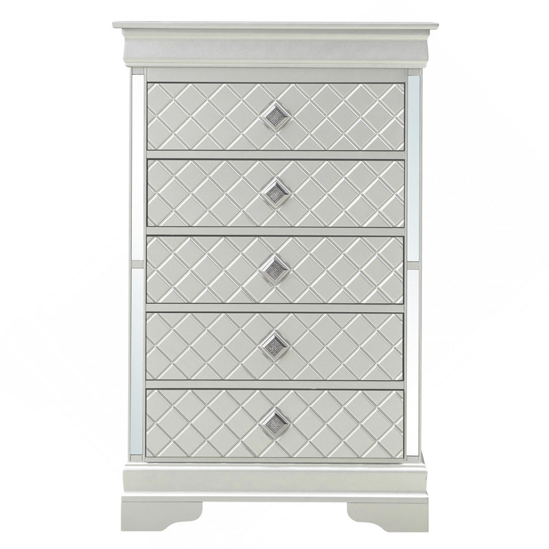 Coffre Verona G6700-CH, champagne argenté, Argent argent