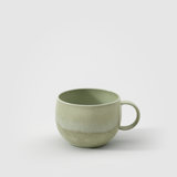Villeroy & Boch - Perlemor Alga Coffee Cup, 6.5 oz, Premium Porcelain Cup for Coffee and Tea, Made in Germany, Dishwasher and Microwave Safe, Green