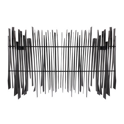 Art mural dimensionnel Ridge - noir