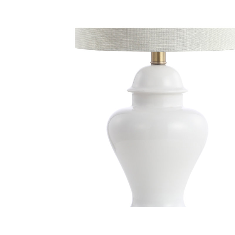 Krebs Table Lamp, White/Gold