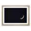 Crescent Moon & Planet Venus in Abstract - Picture Frame Graphic Art Print-55682657-55682661