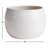 Aylor White Ceramic Outdoor Pot Planter
