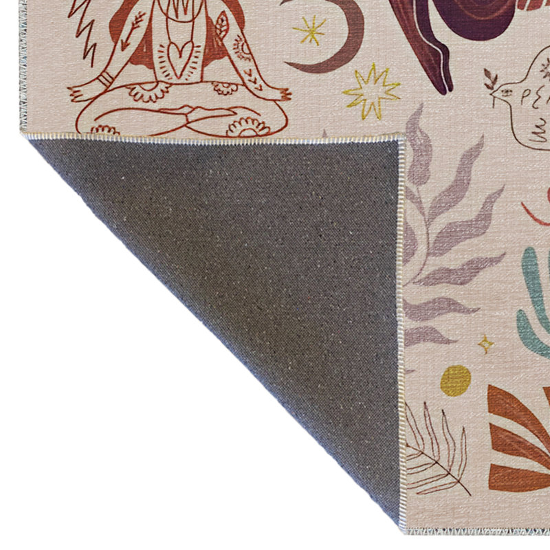 Tapis intérieur / extérieur rectangulaire Rozalyn, Rectangle 5 pi 1 po x 8 pi 6 po
