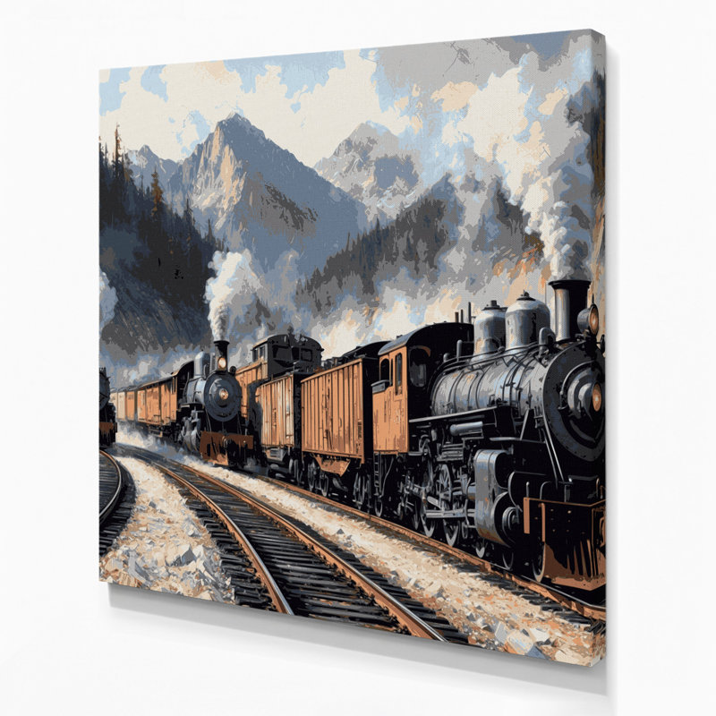 Art sur toile gris, H 16 po x l 16 po