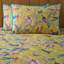Yellow/Blue Sateen 20TC Modern & Contemporary Duvet Cover Set-86799984