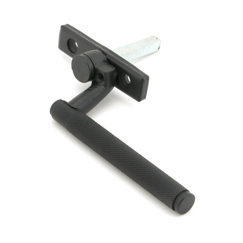 Aged Brass Brompton Espag, Matt Black, Left