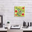 Toile épique Graffiti «Veggie Time 2» par Farida Zaman, 12 po x 12 po-117540300