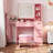 Vanity Desk with Mirror and Lights